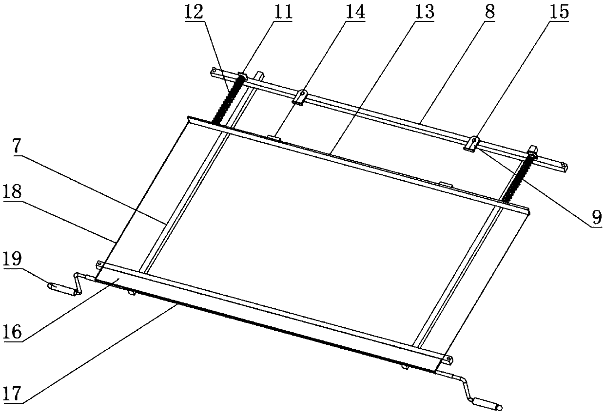 Installation and rotation device of diversified collection board used for photovoltaic power generation