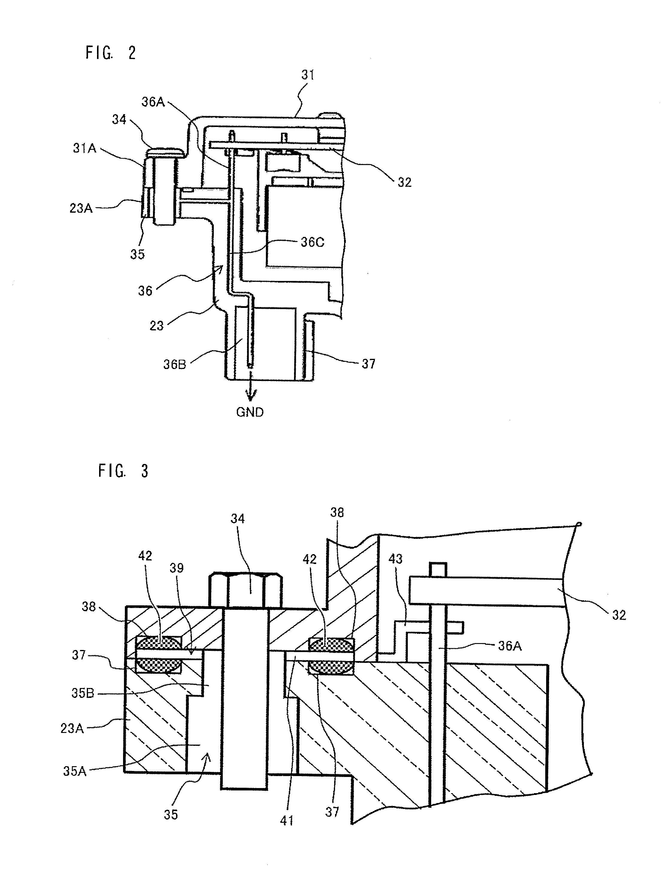 Electronic control apparatus, motor control apparatus and electric fluid pump