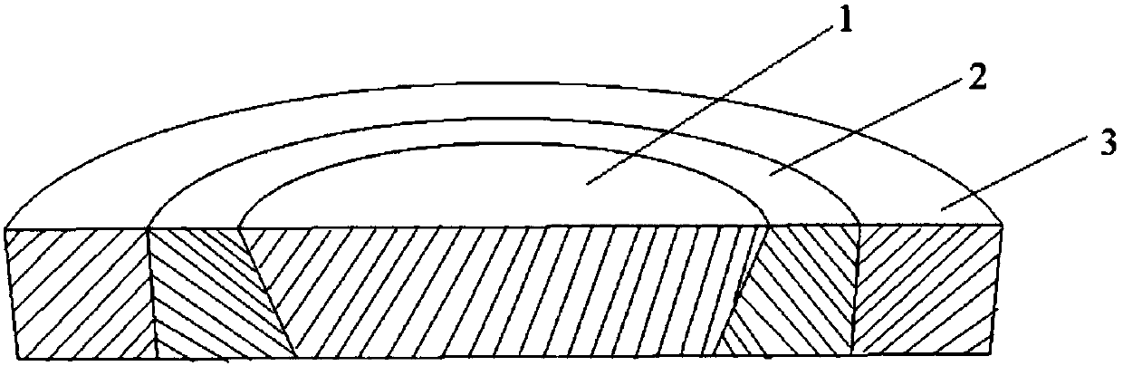 Diffusion connection method for high-temperature TiAl alloy annular piece and Ti2AlNb alloy annular piece