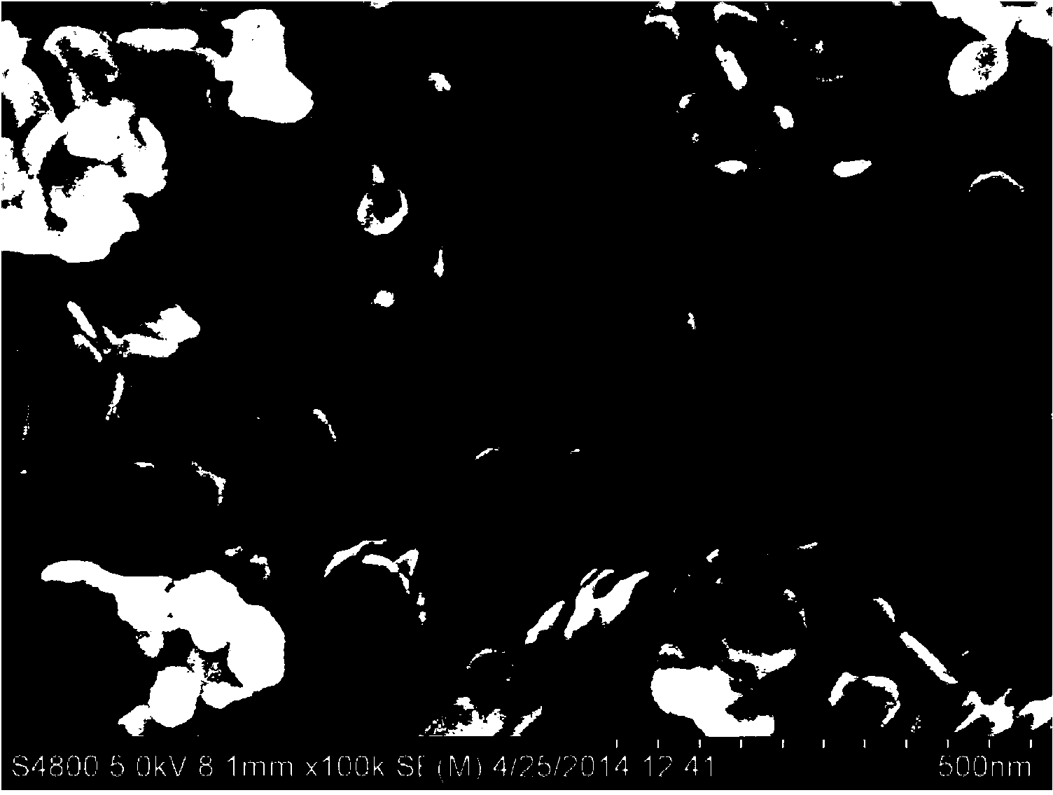 Method for preparing high-filling hydrotalcite/rubber nanometer composite material