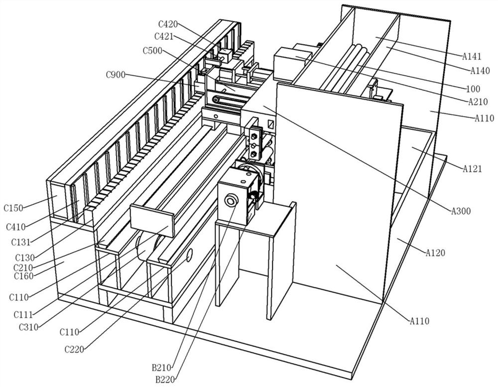 Power module and full-automatic laser pipe cutting machine