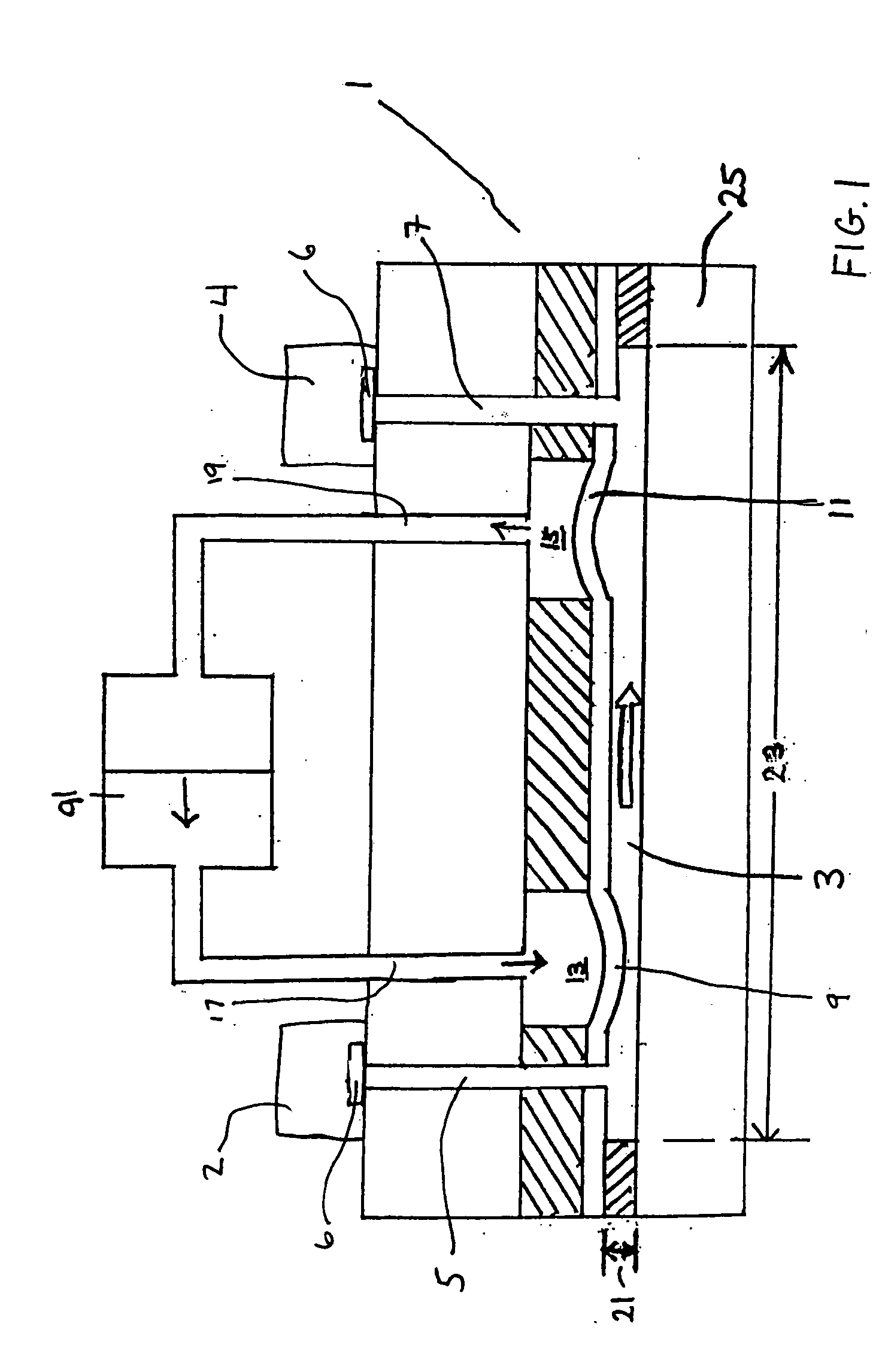 Fluid mixing in low aspect ratio chambers