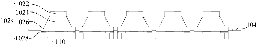 Array key, cutting mold, packing structure and key production method