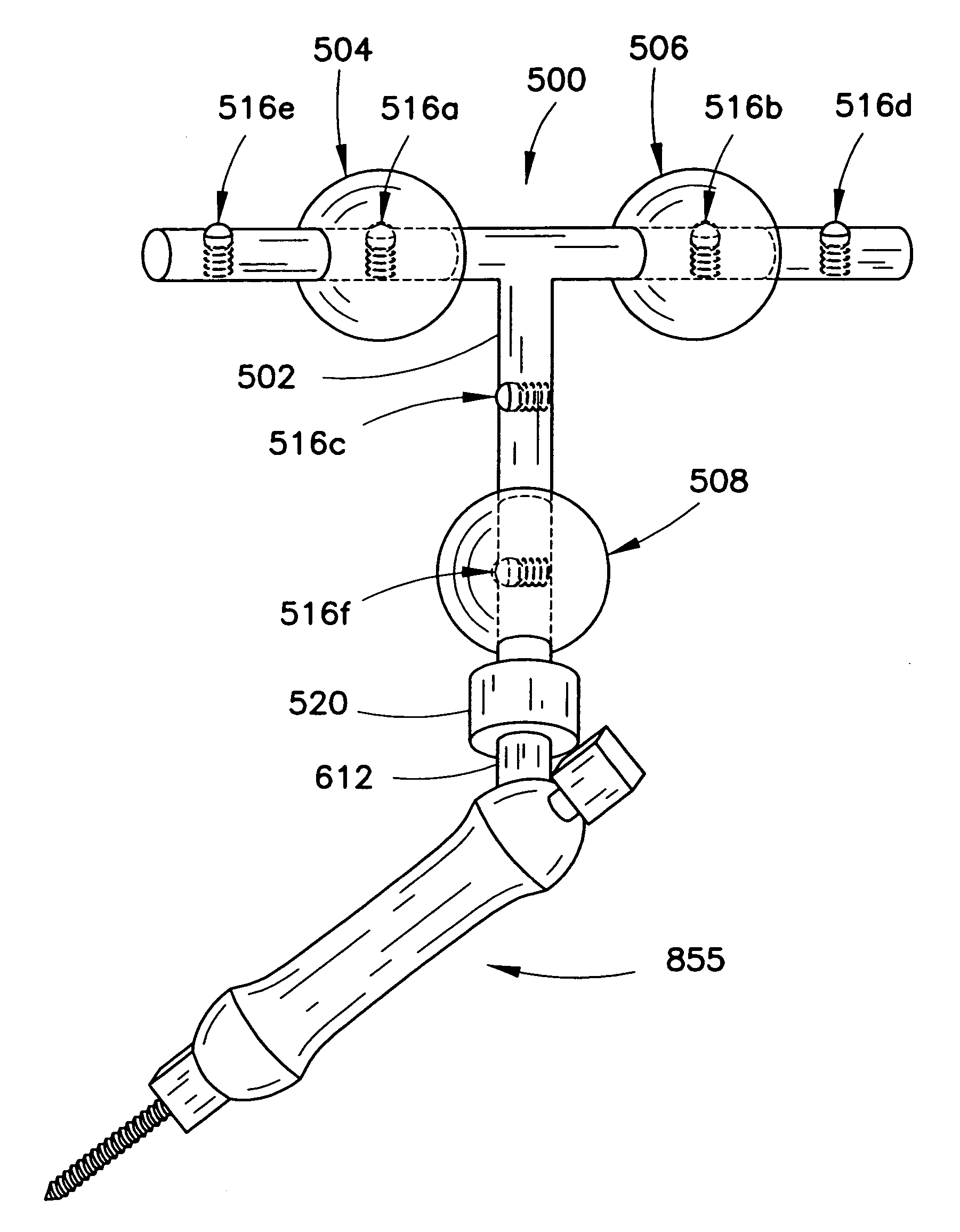 Image guided tracking array and method