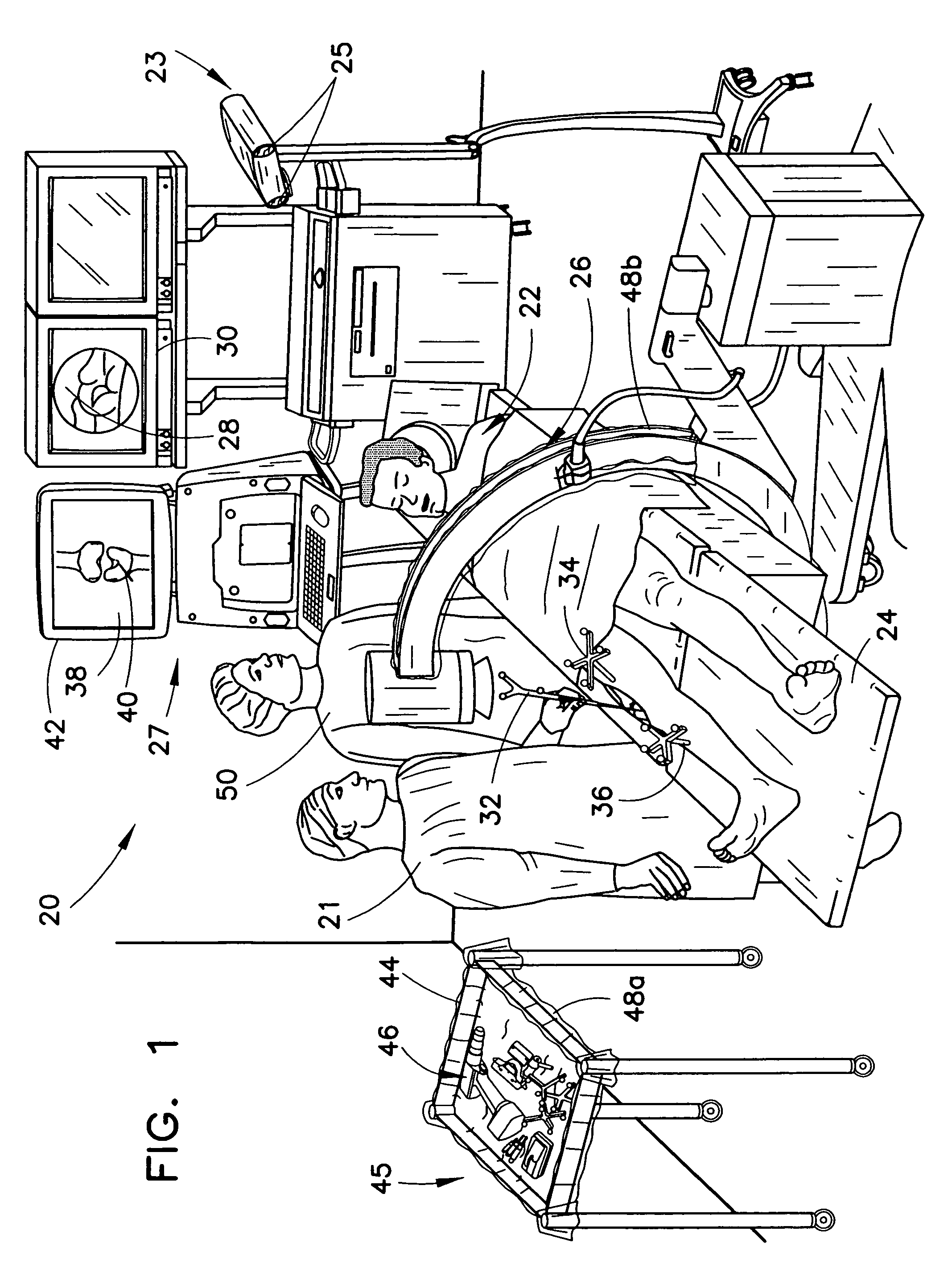 Image guided tracking array and method