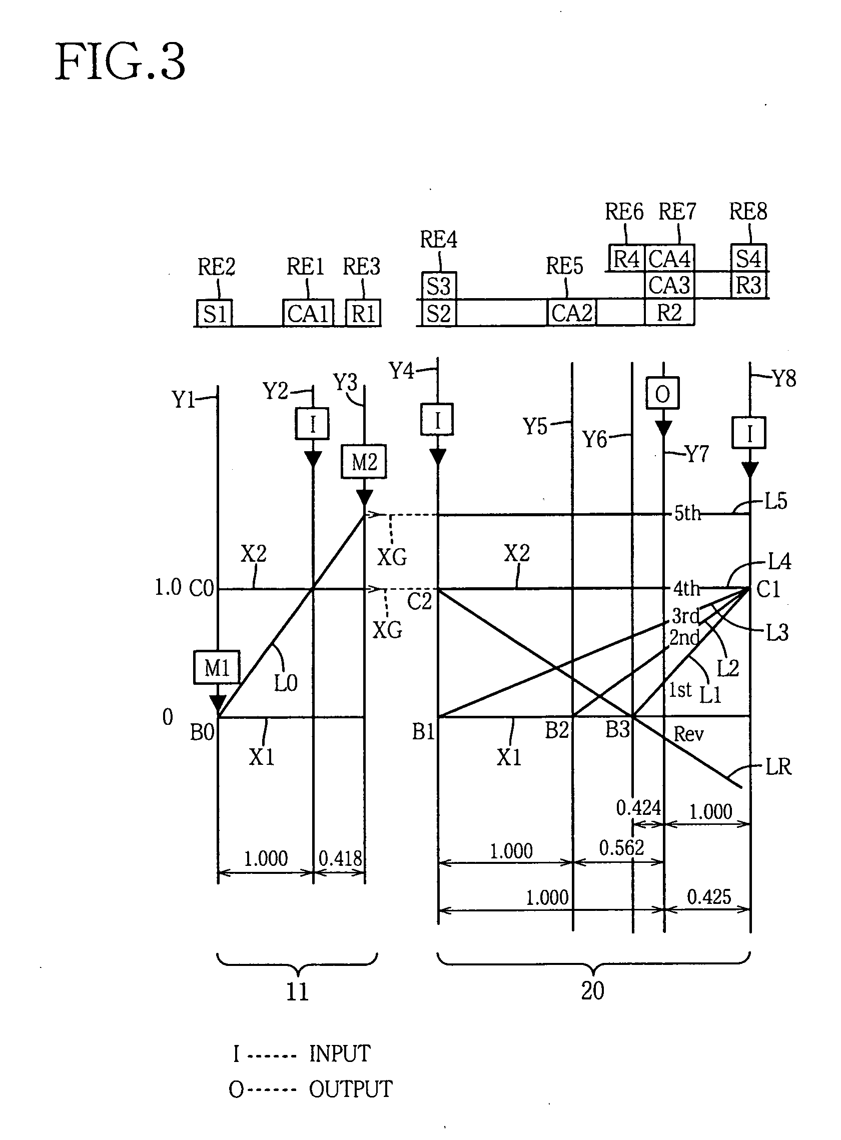 Control apparatus for use with driving device of vehicle