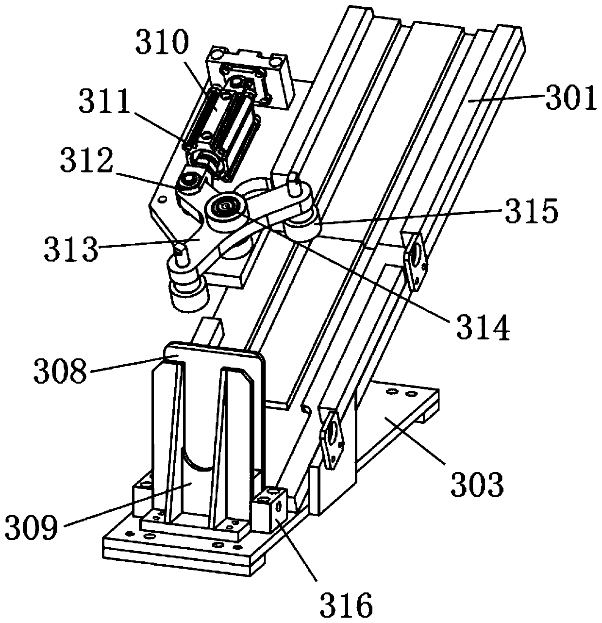 Cleaning and disinfecting device for surgical operating instruments and working method of cleaning and disinfecting device