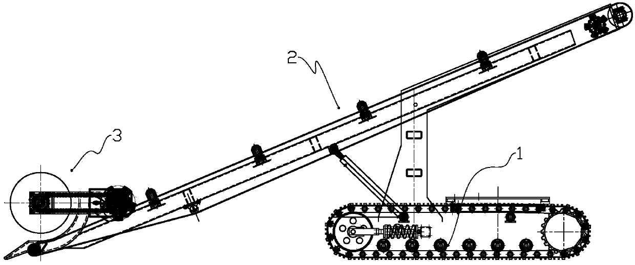 Movable bulk material loader