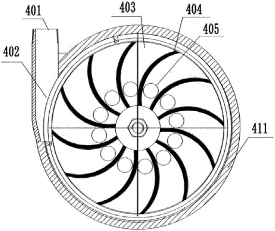 High sound intensity cyclone sound wave generating device