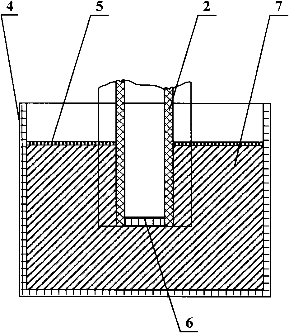 Argon blowing and powder injection device and ladle refining furnace