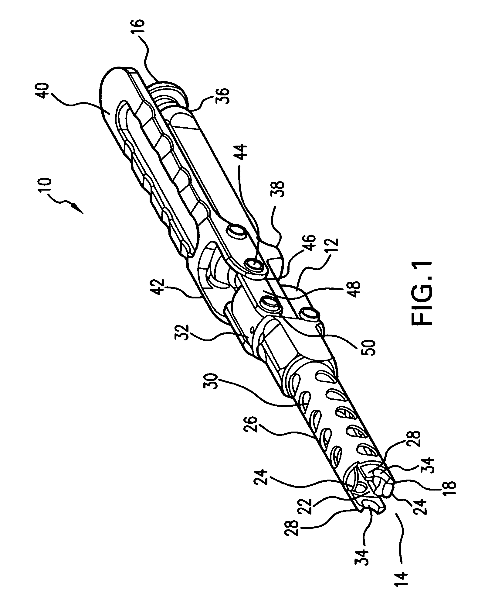 Single action anti-torque rod reducer