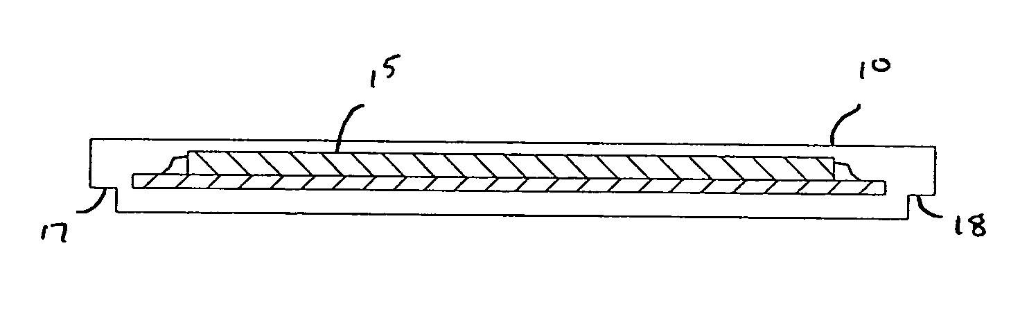 Removable flash integrated memory module card and method of manufacture