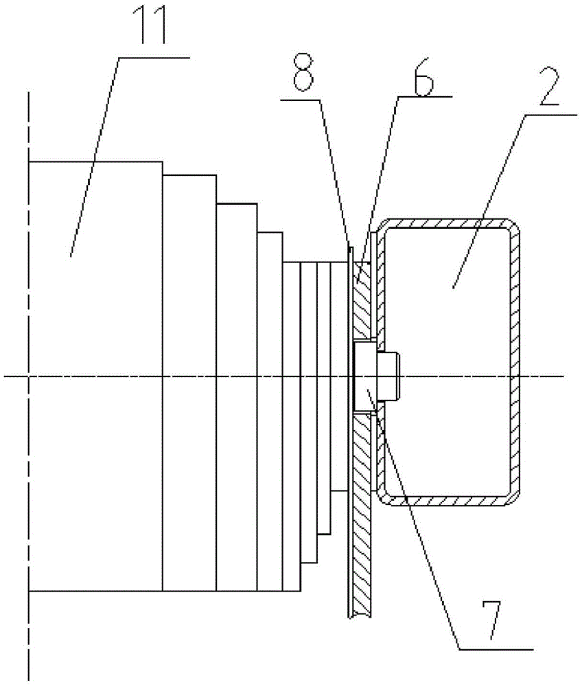 Iron core assembly of dry-type transformer