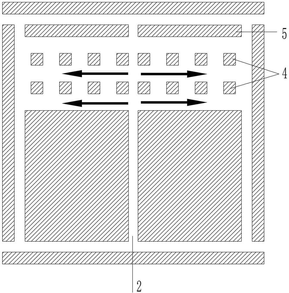 Discontinuous multilayer ore body safe stoping method