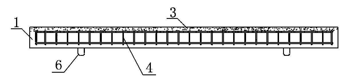 Novel fabricated vehicle bearing pavement and construction method thereof