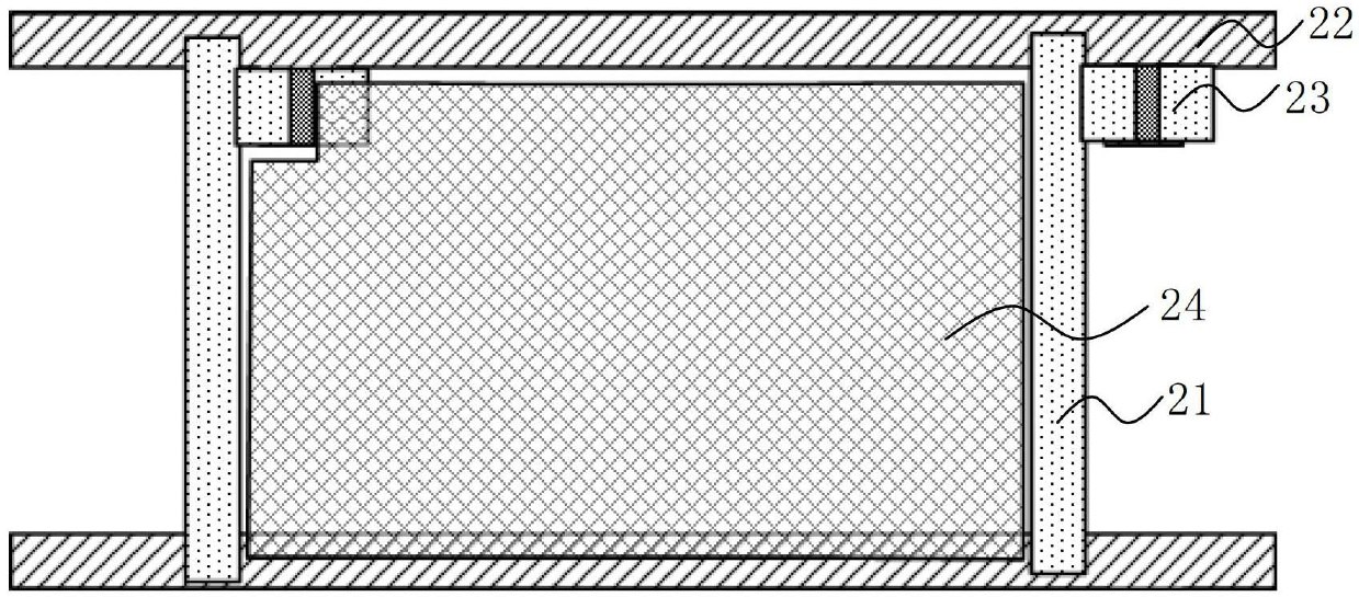 Pixel structure and corresponding liquid crystal display device