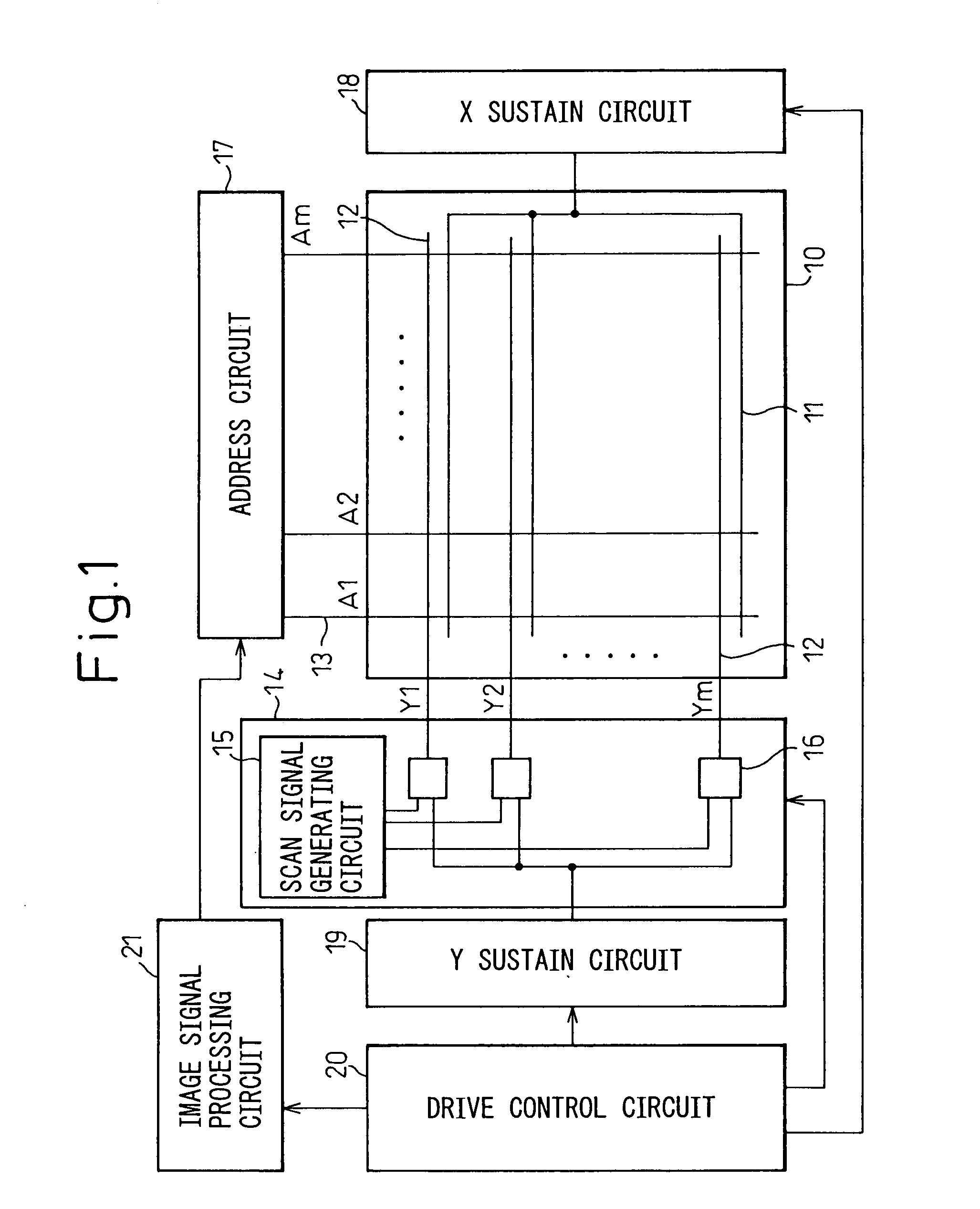 Capacitive load driving circuit driving capacitive loads such as pixels in plasma display panels and plasma display apparatus having the capacitive load driving circuit