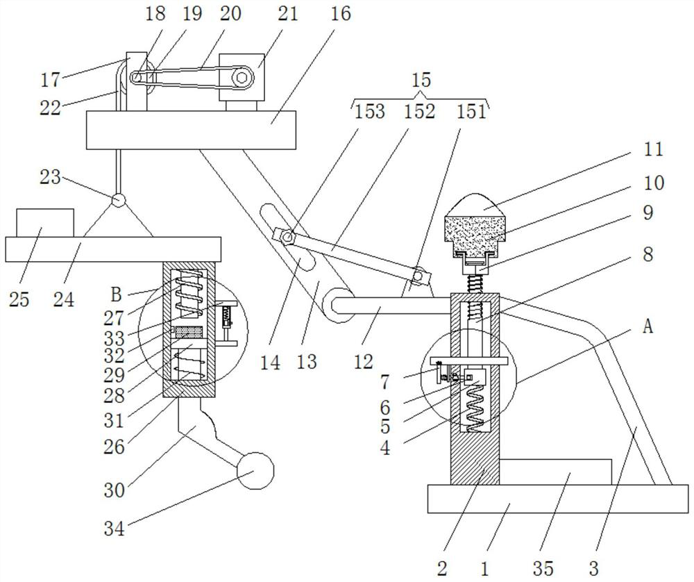 Abdominal muscle training method using comprehensive training instrument