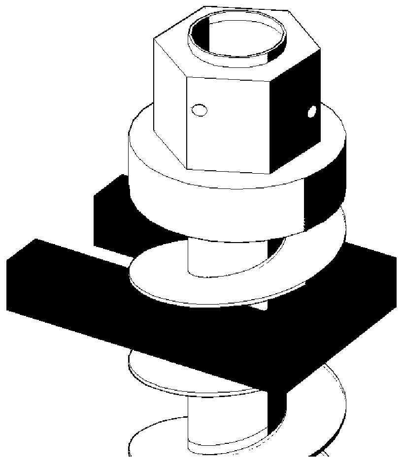 Construction method of long spiral pilot hole for prestressed pipe pile in ultra-deep and ultra-thick dense sand layer