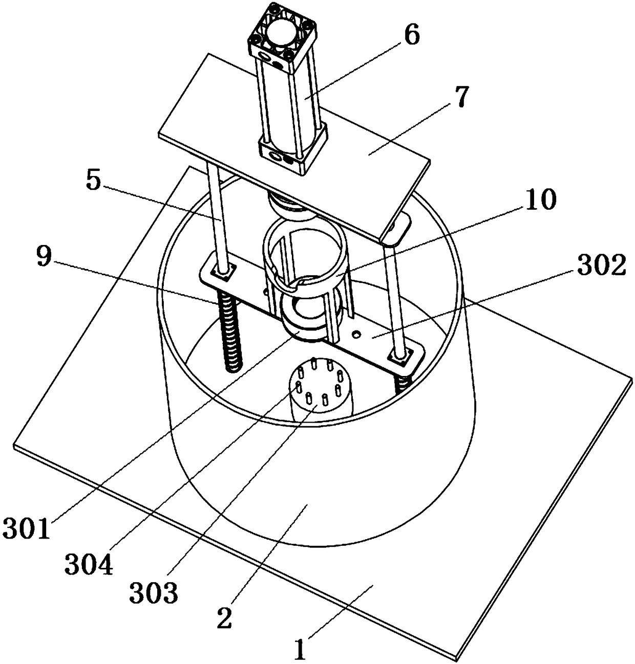 An automatic leak detection device