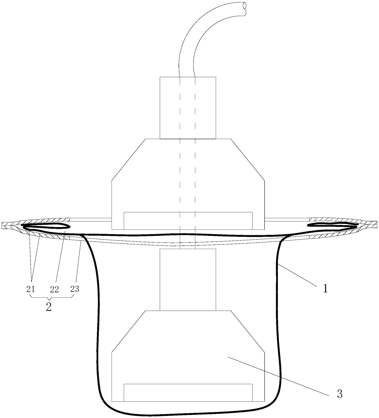 Medical disposable protection sleeve and production method thereof