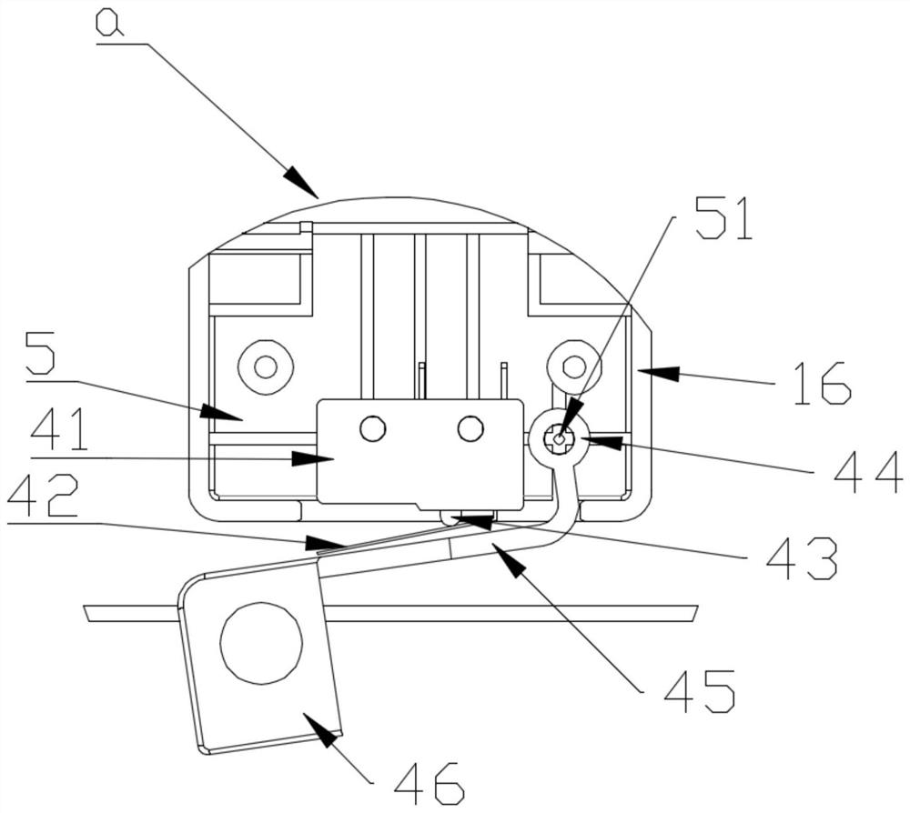 Rotary touch obstacle meeting mechanism, power integration mechanism and clothes drying machine