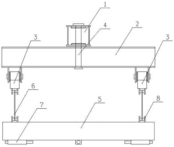 Reinforcement cage lifting device