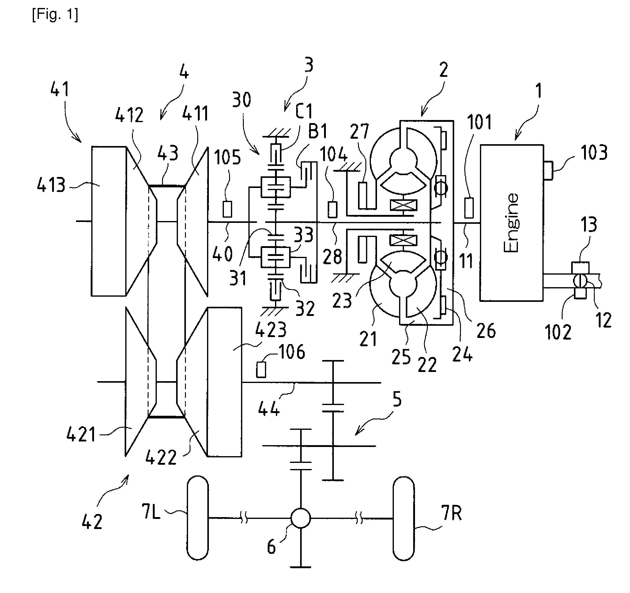 Lock-up clutch control device