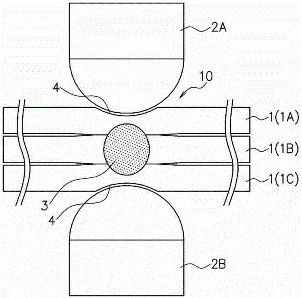 Spot welding method for high-strength steel sheet excellent in joint strength