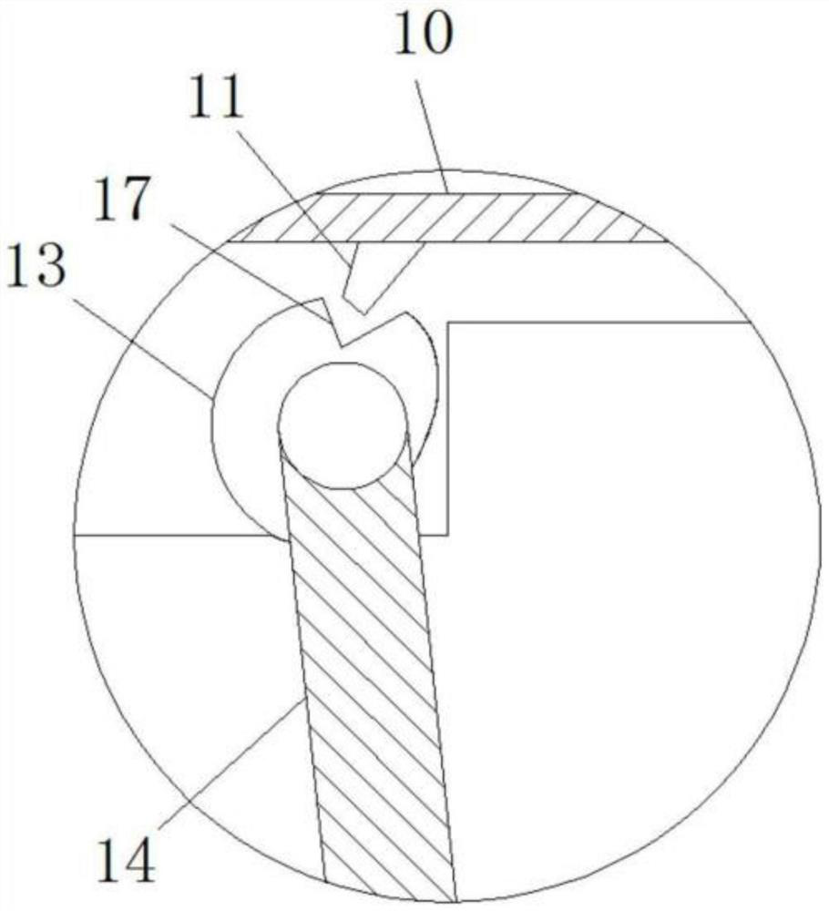 Water mixing valve for preventing sudden water spraying of bathroom shower head