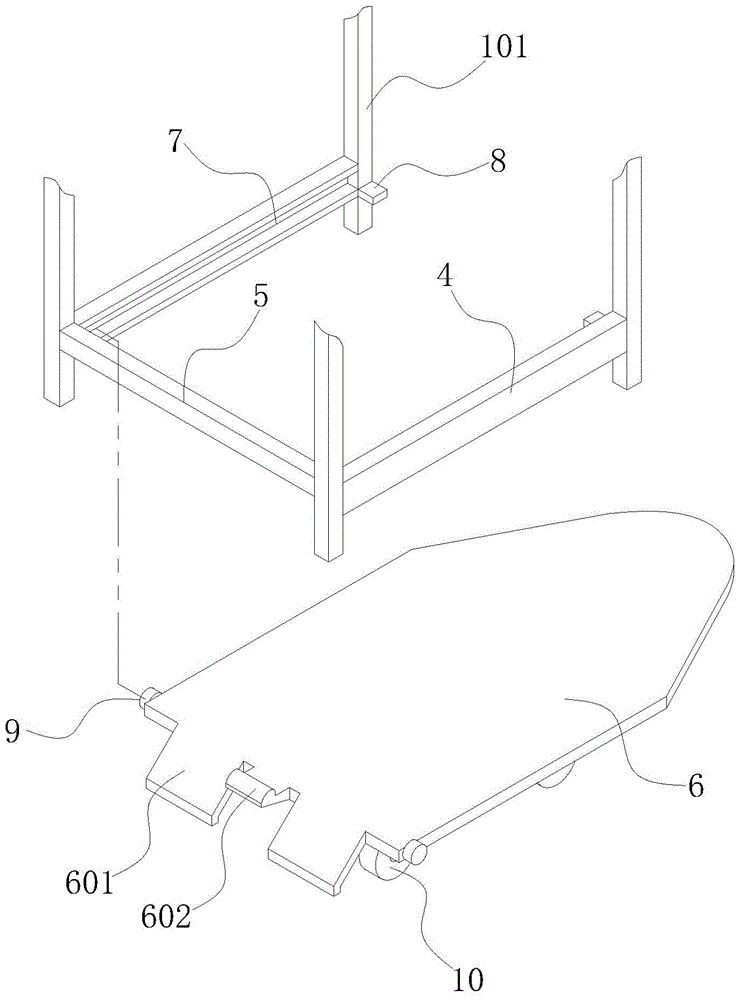 Thermal spraying device for short shaft part