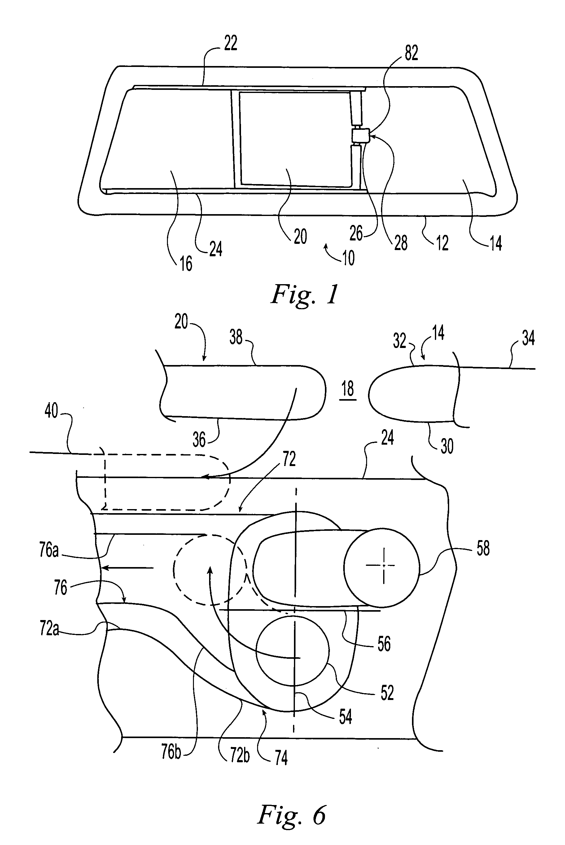 Cam and link flush slider