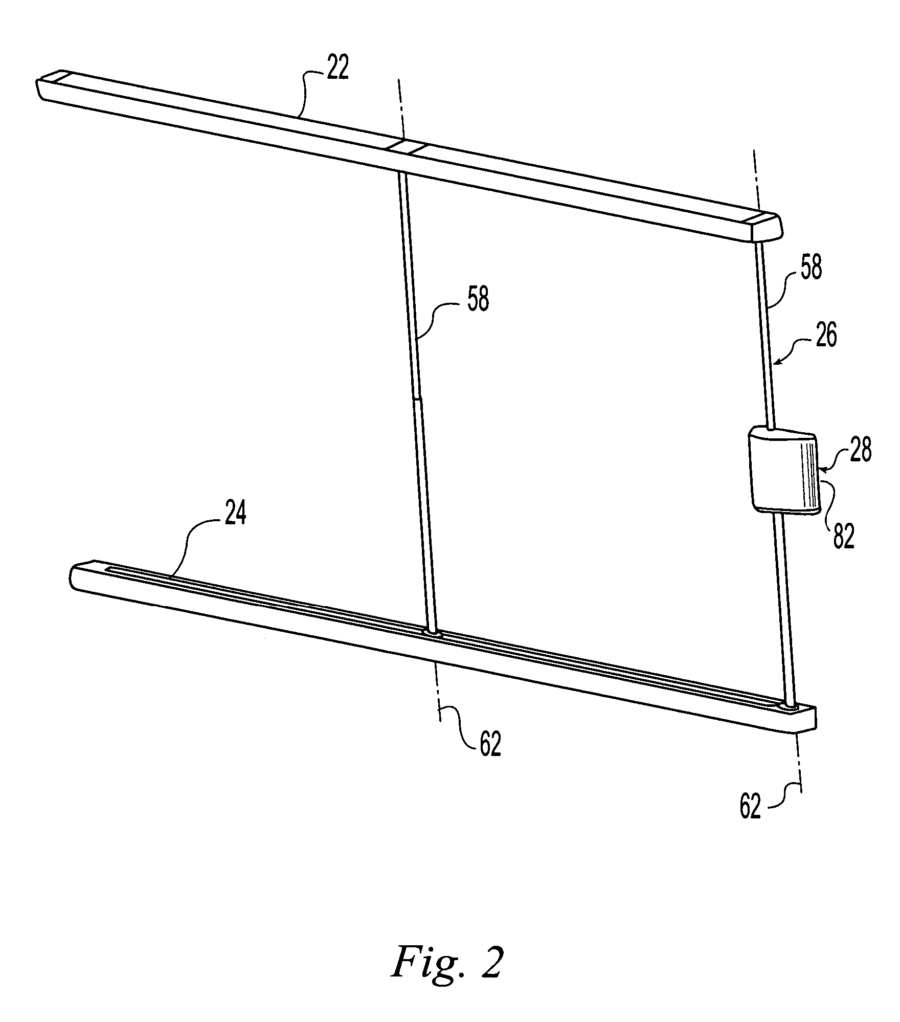 Cam and link flush slider