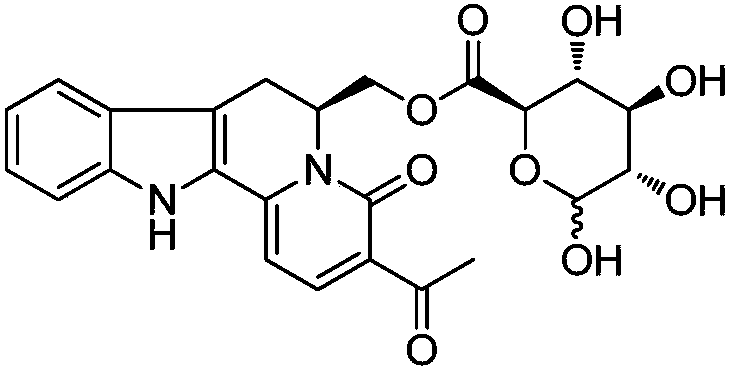 Indole-quinolizine-6-methylol-glucuronate, preparation, activity and application thereof