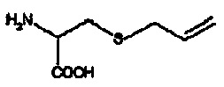 Preparation method of sulfur-allyl-L-cysteine