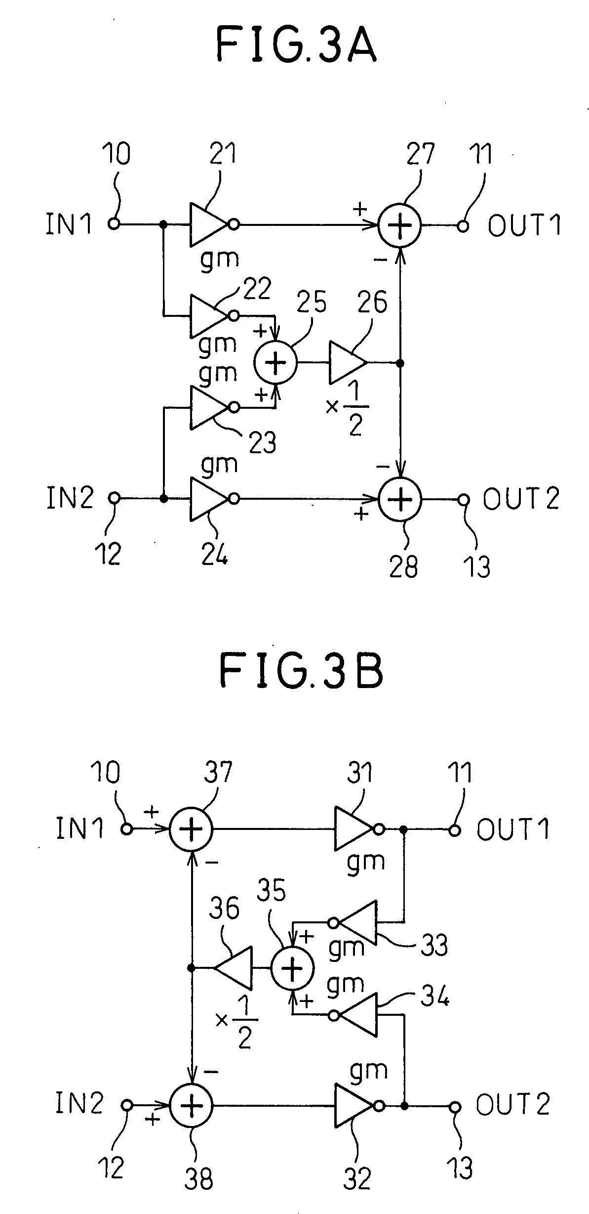 Fully-differential amplifier