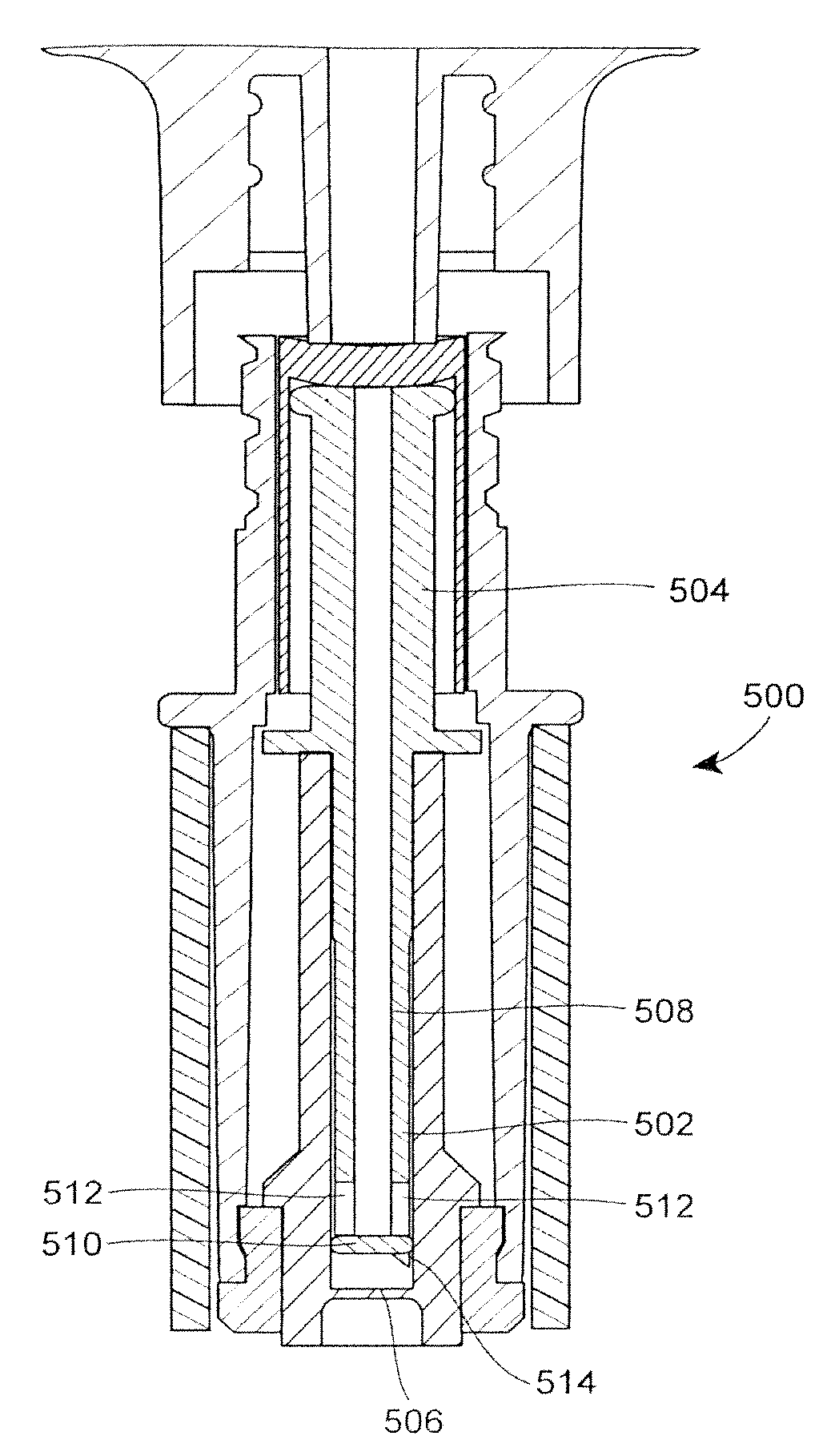 Port Assembly for Use With Needleless Connector