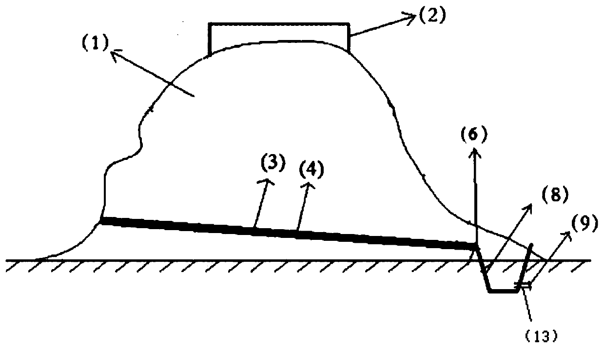 A collection method and irrigation system suitable for rock surface runoff in karst areas