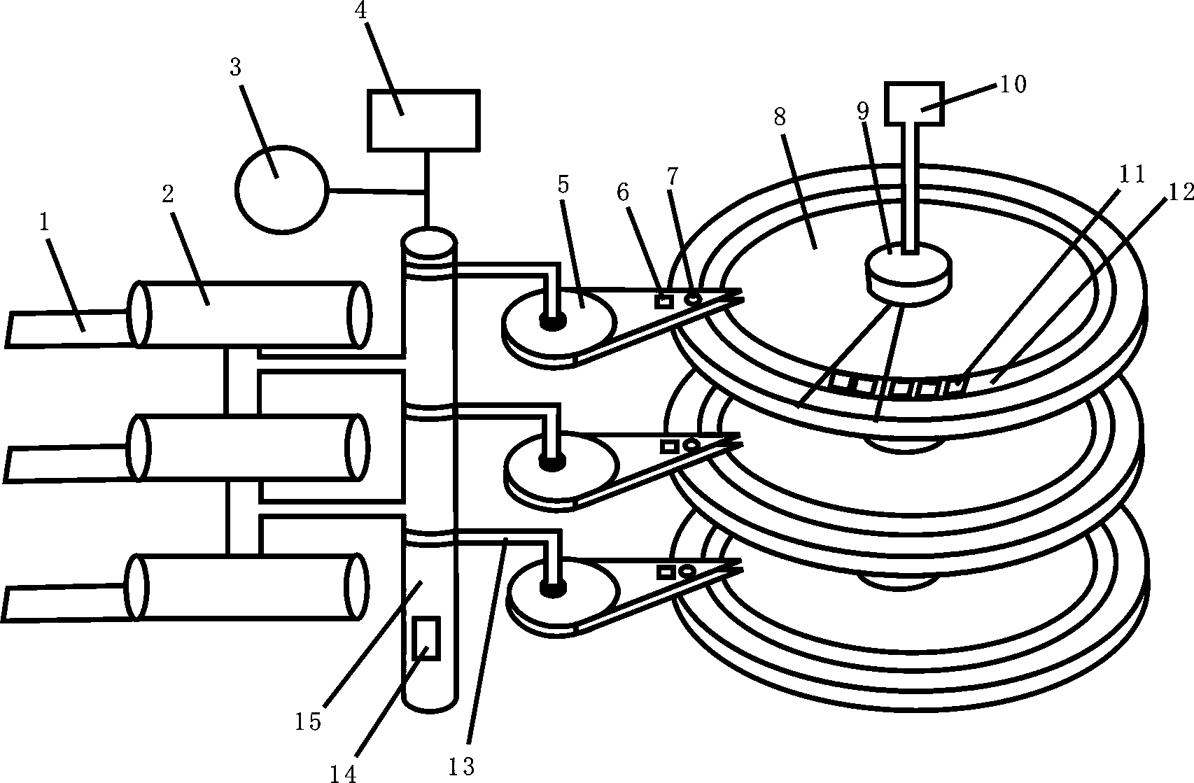 Automatic file storing and taking device