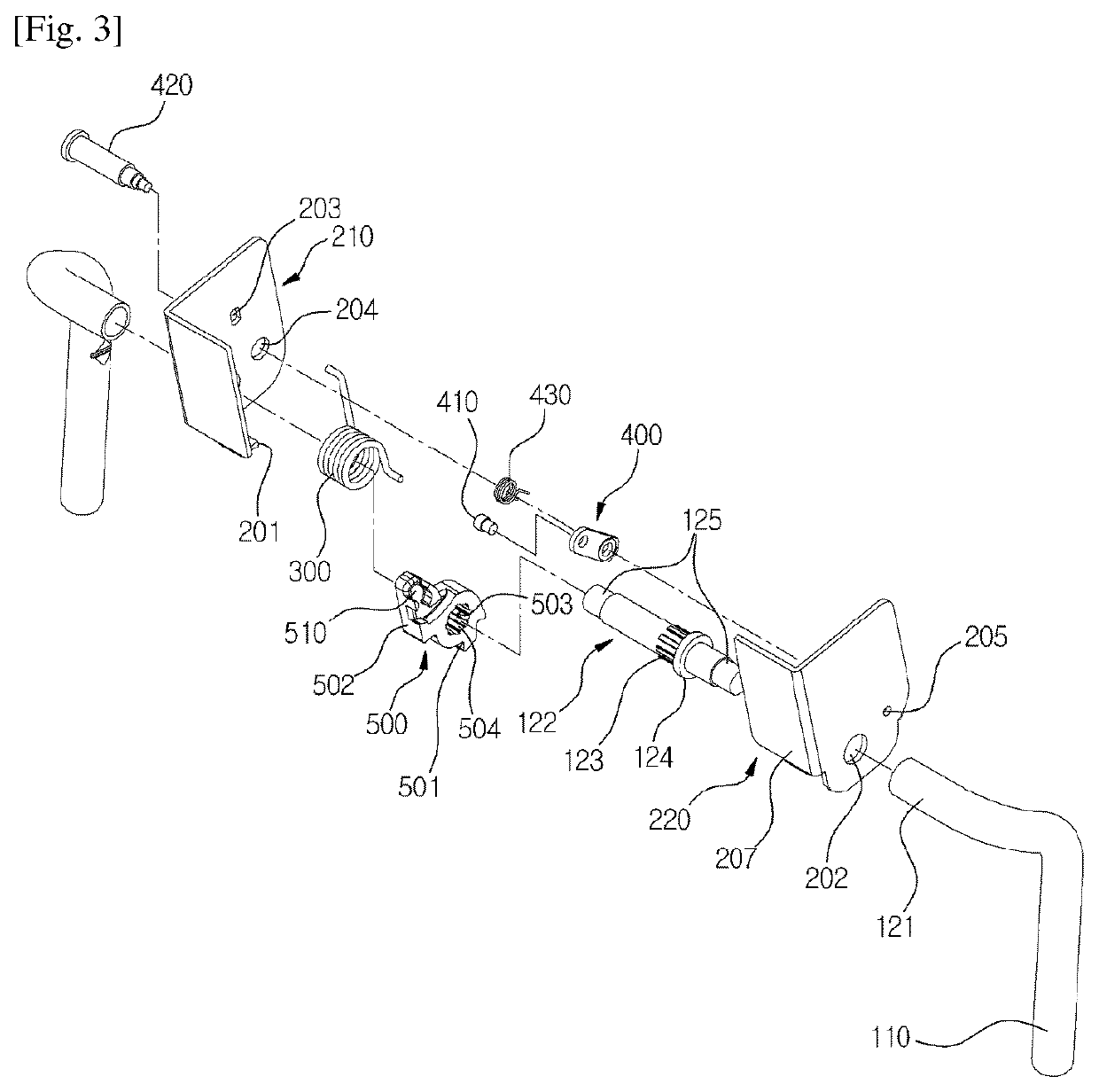 Headrest moving device