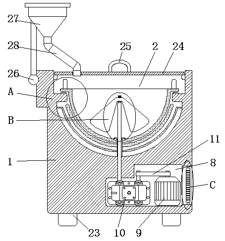 Constant temperature stir-fry nut machine