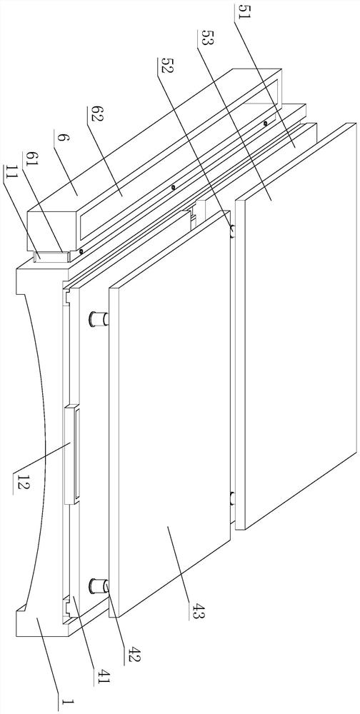 A chemical fiber fabric flatness detection device