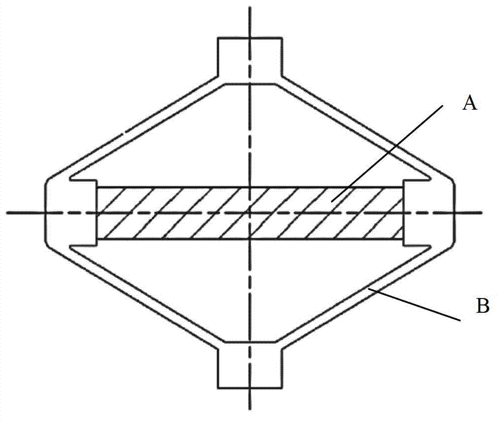 Jet type glue supply head