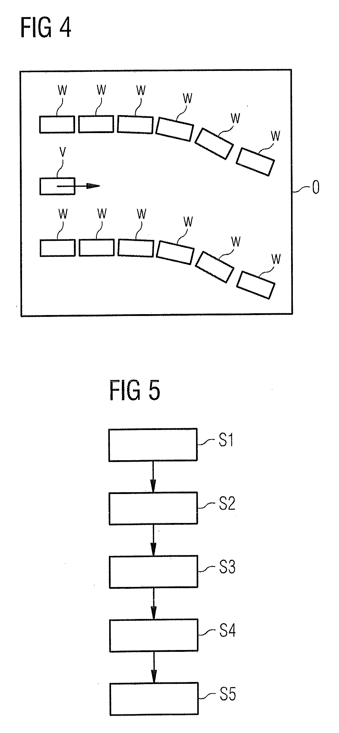 Method and apparatus for detecting a boundary in an environment of an object