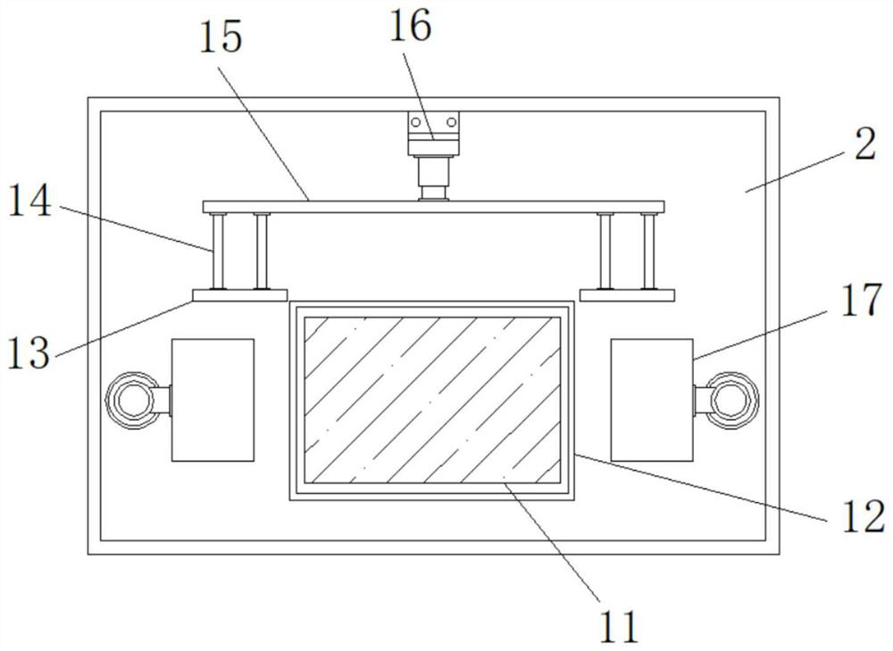 Stamping die with discharging function for automobile precision part