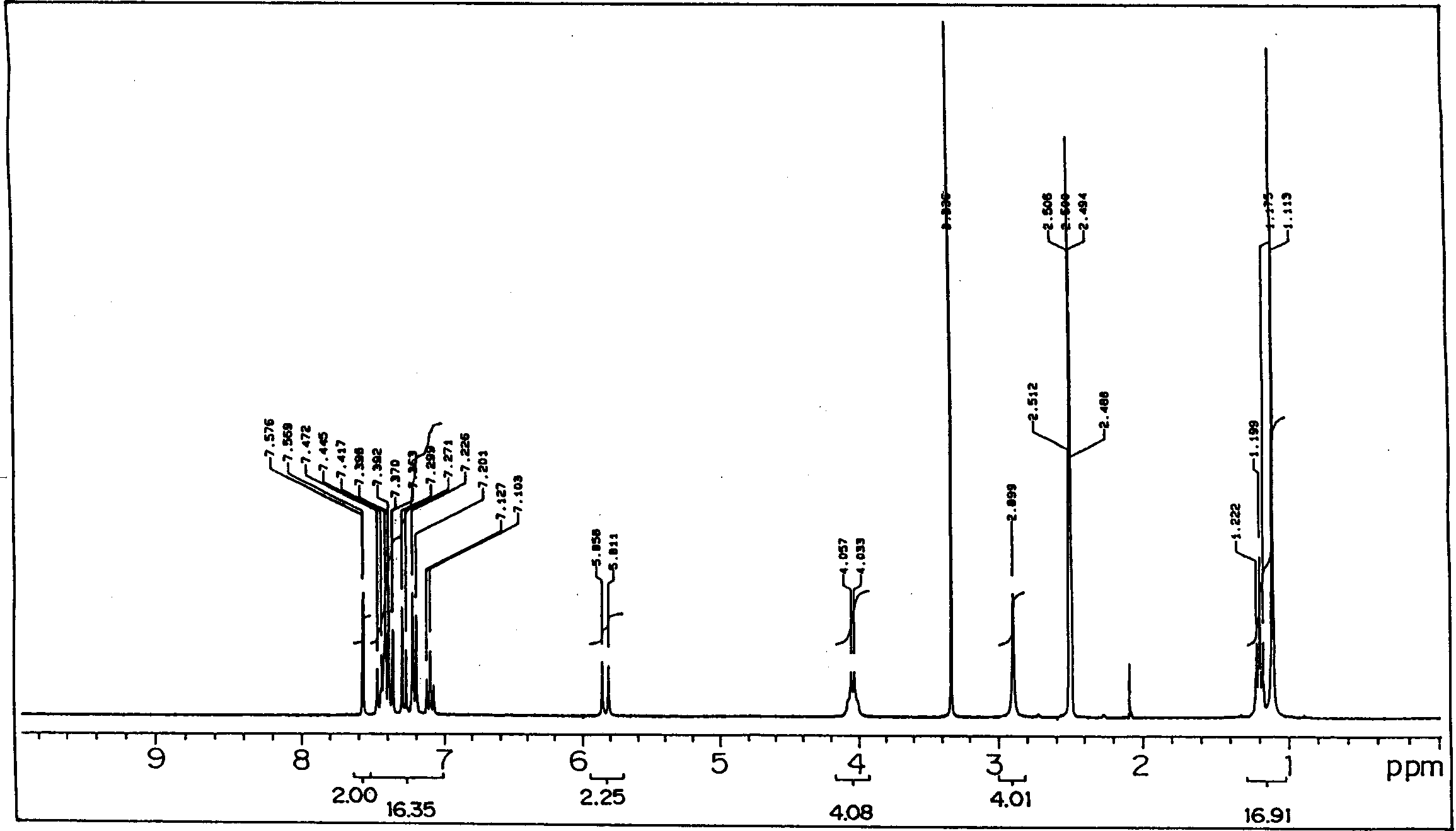 Negative picture recording material and cyanine dye