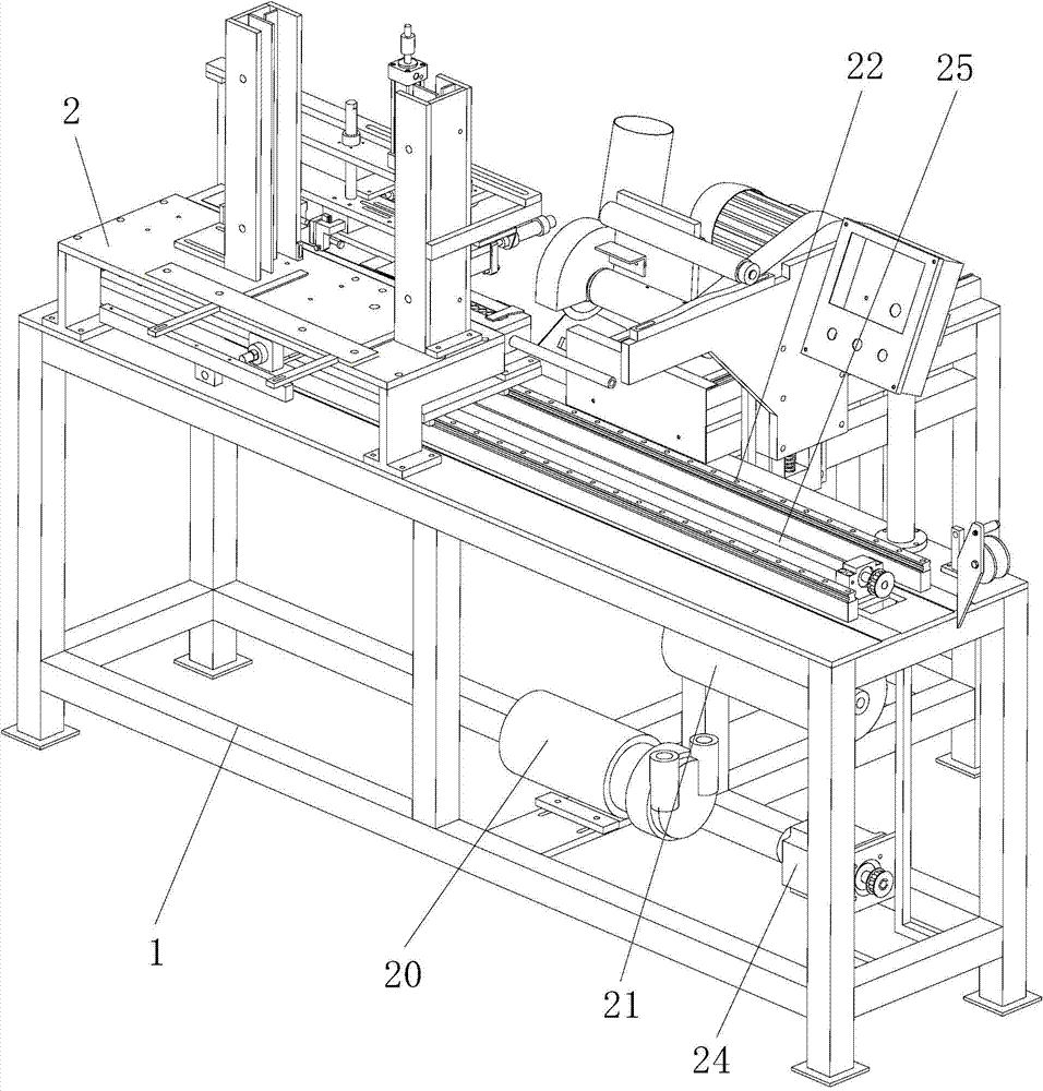 Guitar fingerboard cutting machine