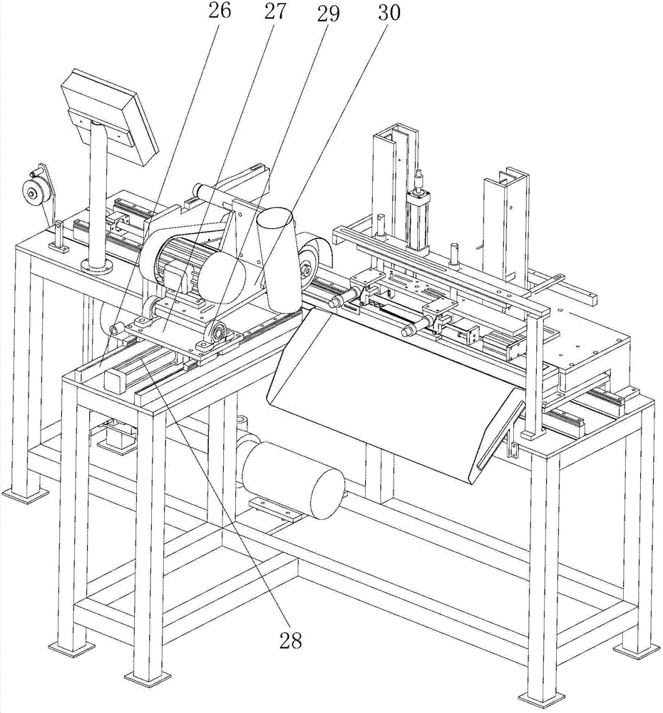 Guitar fingerboard cutting machine