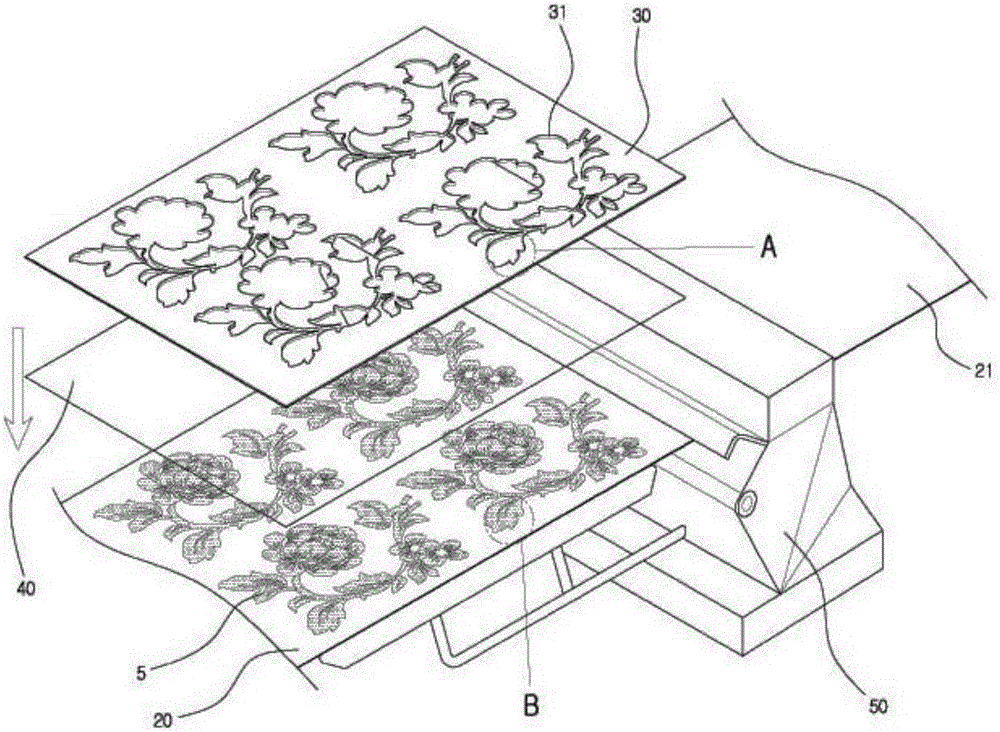 Three-dimensional pattern fabric manufacturing method