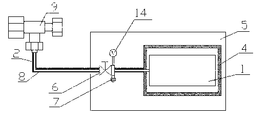 Sulfur hexafluoride high-voltage circuit breaker for cold region